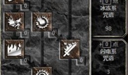 暗黑破坏神2法师加点和技能,技能加点与天赋解析