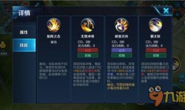 项羽出装技能加点