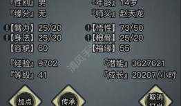 放置江湖传承加点,探寻武学巅峰之路