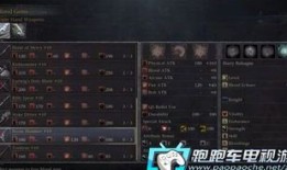 血源诅咒加点推荐,加点攻略，打造最强猎人