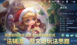 新蔡文姬出装打法,出装攻略与实战打法解析