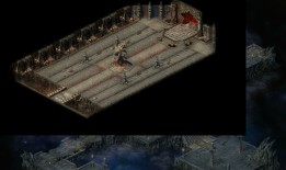 传奇3（Legend of Mir 3）中的火龙神殿，火龙神殿是后期高阶地图之一。