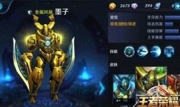 王者荣耀单挑墨子出装