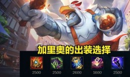 加里奥出装选择,解析最佳出装策略