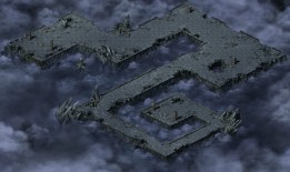 《原始传奇》《传奇世界》《迷失传奇》《高爆传奇》等）中常见的高阶VIP专属地图-天空之城