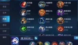 王者出装表格,从出装表格看英雄搭配与战术运用