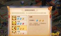 梦幻西游手游熊猫加点,打造无敌熊猫神兽