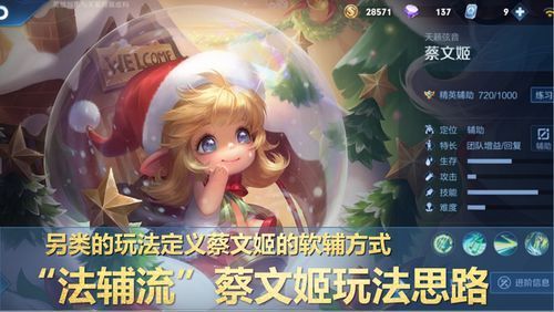 新蔡文姬出装打法,出装攻略与实战打法解析