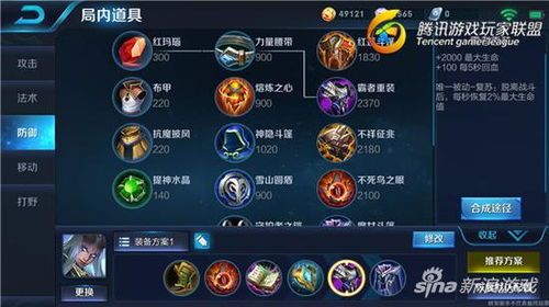 kpl王者荣耀英雄出装,打造最强战神阵容