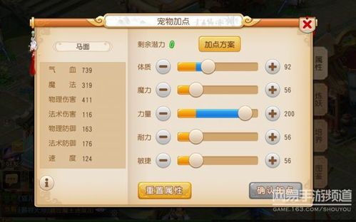 梦幻西游手游宠物加点,打造最强战斗伙伴