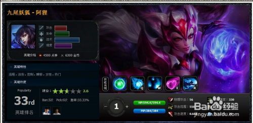 联盟九尾妖狐出装,打造最强狐狸战士