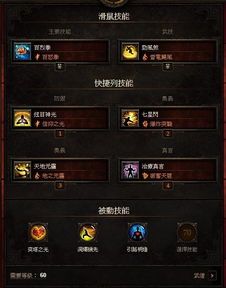 暗黑武僧加点,力量与黑暗的完美融合