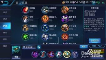 王者荣耀坦已出装,打造坚不可摧的防线