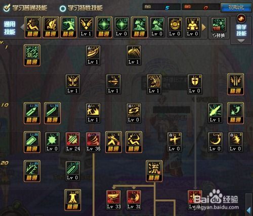 剑魂刷图加点图,打造高效输出，轻松通关副本