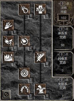 暗黑破坏神2法师加点和技能,技能加点与天赋解析