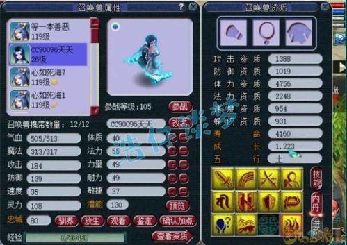 梦幻西游109天宫加点