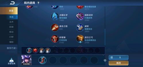 王者不同英雄的出装,揭秘各英雄核心出装策略