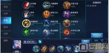 王者荣耀新英雄出装,装备搭配攻略，助你战无不胜！