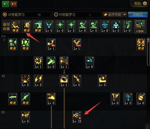 dnf男大枪刷图加点图,打造高效输出利器